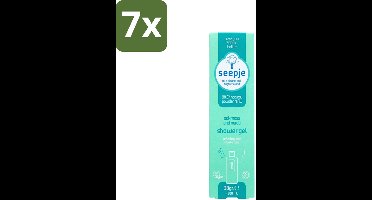 Seepje - Douchegel - Duurzaam & Handig - Eikenmos en Neroli - Navulling - 38 gr - Bulkverpakking - 7 stuks