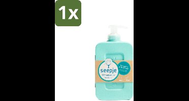 1 x Seepje - Handzeep - Eucalyptus met Rozemarijn - 300 ml - Antiseptische Geur - Handzeep Eucalyptus - Handzeep Rozemarijn - Natuurlijke Handzeep - Antiseptische Handzeep - Handwas