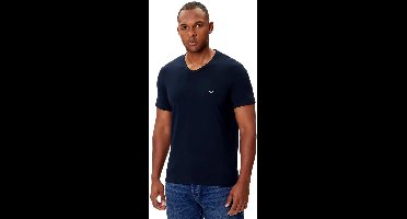 Armani T-shirts met V-hals 2-pack blauw
