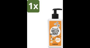 Marcel's Green Soap - Handzeep - Sinaasappel & Jasmijn - Zachte verzorging - 250 ml - 1 stuk