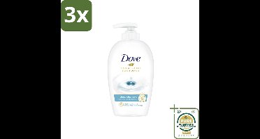 3 x Dove Handzeep - Care & Protect - Diep Reinigend - 250 ml - Grootverpakking - Handzeep - Handverzorging - Diep Reinigen - Hydraterende Handzeep - Handen Verzorgen
