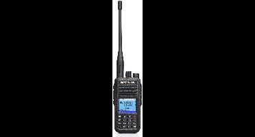 Retevis RT3S DMR Walkie Talkie GPS Double Band 3000 Channels DTMF Recording Function Dual Timslot Digital Handheld Transmitter Compatible with MOTOTRBO TierI& II (1 Piece, Black)