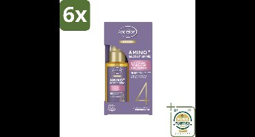 Andrélon – Finishing Oil – Pro Care Amino+ Glossy Shine – 50 ml - Voordeelverpakking - 6 stuks - Aminozuren haar - Stralend haar