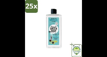 25 x Marcel's Green Soap - Douchegel - Mimosa & Zwarte Bes - Verzorgend & zacht - 300 ml - Grootverpakking - Douchegel - Mimosa - Zwarte Bes - Biologische Douchegel - Vegan Douchegel