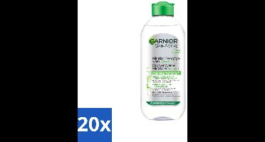 20 x Garnier - SkinActive - Micellair Reinigingswater - Vette Huid - Verzachtend & Reinigend - 400 ml - Micellair Reinigingswater - Vette Huid - Make-up Verwijderen - Geurloos - Hypoallergeen