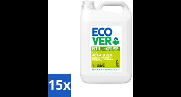 Ecover - Afwasmiddel - Citroen & Aloë Vera - 5 liter - Bulkverpakking - 15 stuks