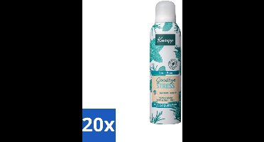 20 x Kneipp - Douche schuim - Goodbye Stress - Watermunt & Rozemarijn - 200 ml - Douche Foam - Stress Verlichting - Watermunt En Rozemarijn - Verfrissend Schuim - Natuurlijke Geur