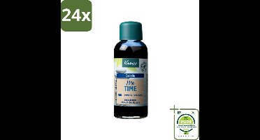 Kneipp - Badolie - Me-Time - Patchouli & Sandelhout - 100 ml - Voordeelverpakking - 24 stuks - Badproducten - Badolie