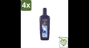 Andrélon - Men - Hair & Body - Shampoo - 300 ml - Voordeelverpakking - 4 stuks - Mannen shampoo - 2-in-1 shampoo