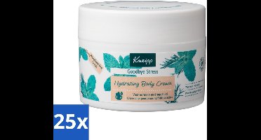 Kneipp - Body crème - Goodbye Stress - Watermunt & Rozemarijn - 200 ml - Bulkverpakking - 25 stuks