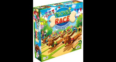 Teckelrace - Kinderspel - Grappig en knotsgekke hondenrace spel