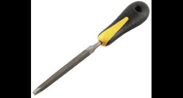 Ironside Zaagvijl 3-Kant – Halfzacht | 125 mm | Bi-Compo Handgreep | Voor Precisiewerk met Metaal en Hout