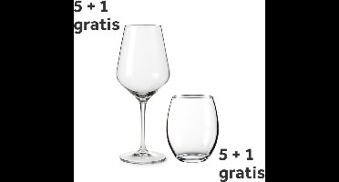 Splash-X Kunststof wijnglaspakket Stacey | 12 stuks