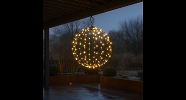 FlinQ Lichtbol Kerstverlichting Buiten Ø30 CM - LED Kerst bollen voor Tuin - Lichtbol - Tuin Kerstlampjes - Kerstfiguren