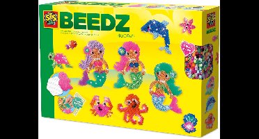 SES Creative Strijkkralen - Zeemeerminnen oceaan - Knutselen - PVC-Vrij - Voor Meisjes Vanaf 5 Jaar - 4000 Strijkkralen