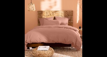 Matt & Rose Dekbedovertrek Nude - 260 x 240 + 2x 65 x 65 cm - Gewassen Katoen