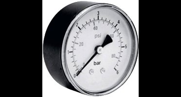 ICH Manometer 306.40.16 Aansluiting (manometer): Achterkant 0 tot 16 bar Schroefdraad (buiten) 1/8 1 stuk(s)