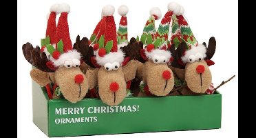 Unique Living - Kerstornament Xmas - 28x18x10cm - Multikleur