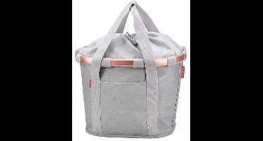 KLICKfix Bikebasket - Mandtas - Fiets - Stuur - Twist Sky Rose - 15Liter