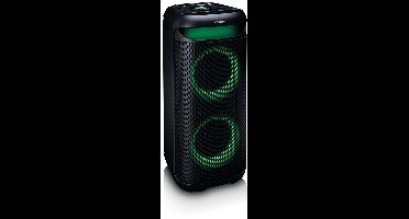 Lenco Bluetooth Party Speaker - PA-210BK - 100W - 12 uur accu - TWS - LED-Lichteffecten