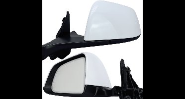 BILMAX Linkerbuitenspiegel Vervanging voor Tesla Model Y 2020-2023 Elektrisch Verstelbaar, Elektrisch Inklapbaar, Verwarmd, Met Geheugenfunctie, Automatisch Dimmend