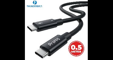 ProFPS Thunderbolt 5 Kabel 0.5m – 80Gbps – 240W – 8K – USB-C