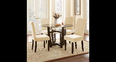 stoelhoezen - 6 stuks - fluweel - Stretch fit - Ademend - Anti-kreuk - Krasbestendig - modern Stijl - Machinewasbaar - 45D x 45B x 52H centimeter - Kleur Geel