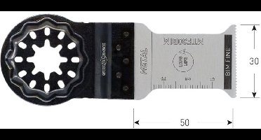 Rotec Starlock invalzaagblad, BiM, type MTF30bi, 30x50mm (10st.)