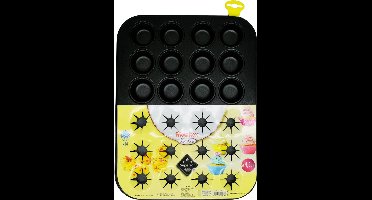 Metaltex By Tomado Bakvorm Geschikt voor 24 Gebakjes | 4.5 cm