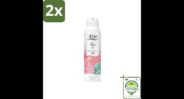 Therme – Anti-Transpirant – Bali Flower – 150 ml - Voordeelverpakking - 2 stuks - Anti-transpirant - Bloemige geur