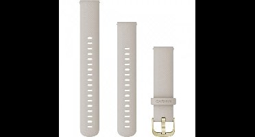 Garmin Siliconen bandje - Garmin 20 mm aansluiting - Light Sand / Rose Gold
