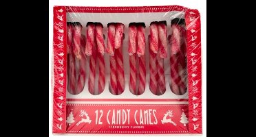 Daily Style – Candy canes rood & wit (12st) – Rood – Wit – (12st) – 12 stuks