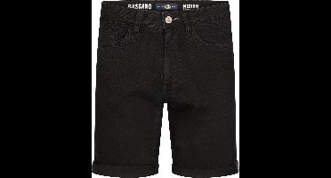 Petrol Industries - Heren Bassano Regular Jeansshort Shockwave - Zwart - Maat S