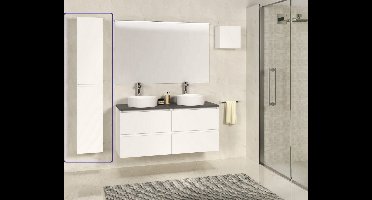 Sanifun kolomkast Estevo White 300