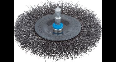 wolfcraft - Staaldraad-schijfborstel - 2102000