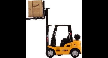 Johntoy Vorkheftruck Die-cast 15,5 Cm Geel