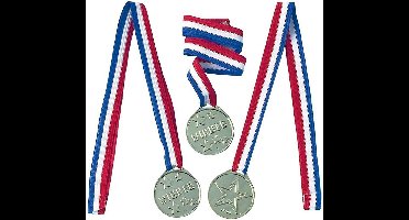 Amscan Medaille 4,4 Cm Goudv12 Stuks