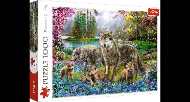 Trefl Wolvenfamilie puzzel - 1000 stukjes