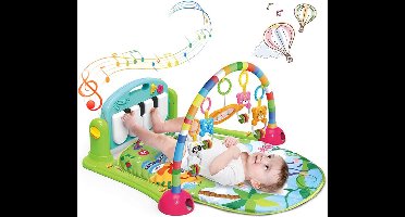 Babygym, Baby cadeau - jongen & meisje, Dierenvriendjes Speelmat, Interactief Speelgoed – Multikleuren