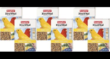 6x Beaphar XtraVital Kanarie - Vogelvoer - 500g