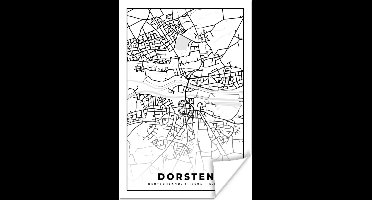 Poster Stadskaart - Dorsten - Kaart - Plattegrond - 20x30 cm
