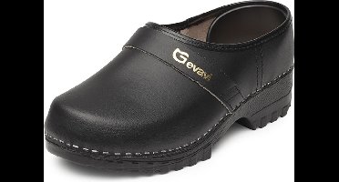 Gevavi 1550/00 Zwart PU Gesloten Schoenklompen Heren