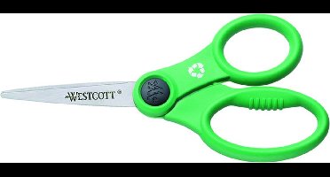 Westcott schaar - 13cm - KleenEarth - RVS - Microban - recycled grip - groen - AC-E32150