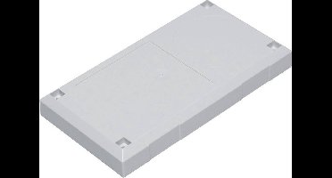 TRU COMPONENTS ESU 1200 Stekkerbehuizing 125 x 67 x 50 Polycarbonaat, ABS Lichtgrijs 1 stuk(s)