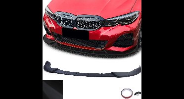 Passend Voor Bmw 3 Serie G20 G21 M Pack Spoiler Voorspoiler Splitter Lip Mat Zwart M3 Performance Look