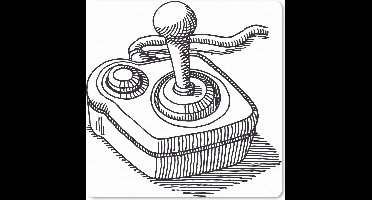 Muismat XXL 50x50 cm - Bureau onderlegger - Bureau mat Gamen - Controller - Illustratie - Bureaumat - Gaming mousepad xl - Bureaulegger groot - Computer deskmat - Geschikt voor Gaming Muis en Gaming PC set-up