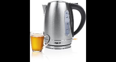 Princess Waterkoker 236018 – 1.7 Liter – 360° draaibaar - 2200W– RVS