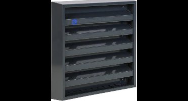 MUURROOSTER INBOUW 411 ALU BRONS RENSON  200x200 mm