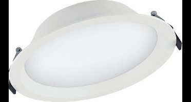 Ledvance LED Downlight Alu DN200 35W 2975lm 100D - 830 Warm Wit | 215mm - IP44.