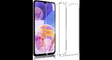 Screenprotector Geschikt voor Samsung Galaxy A22 5G screenprotector Beschermglas Screenprotector Geschikt voor Samsung Galaxy A23 4G screen protector glas - Screenprotector Geschikt voor Samsung Galaxy A23 4G - 2 stuks